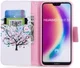 Huawei P20 Lite Portemonnee Hoesje met Lente Print afbeelding 2