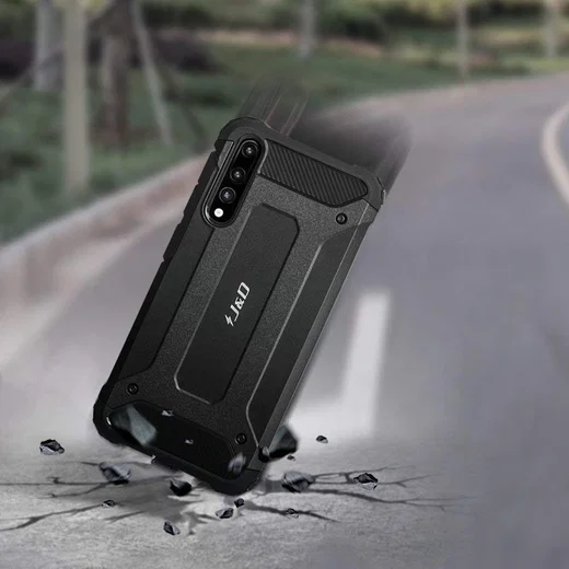 Huawei P20 Pro Hybride Beschermhoesje Zwart afbeelding 5