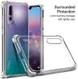 IMAK Huawei P20 Pro Hoesje TPU met Screenprotector Metaal Zwart afbeelding 6