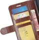 Sony Xperia XA2 Lederen Portemonnee Hoesje Bruin afbeelding 5