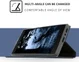 Sony Xperia L2 Flip Hoesje met Kaart Houder Donker blauw afbeelding 5