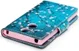 Sony Xperia XA2 Lederen Portemonnee Hoesje met Pink Flowers Print afbeelding 6