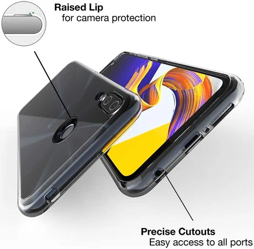 Asus Zenfone 5Z / 5 Hoesje Dun TPU Transparant afbeelding 2