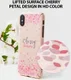 Ringke Design Slim Apple iPhone X Cherry Blossom Peach Pink afbeelding 6