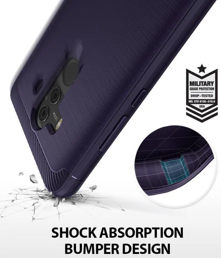 Ringke Onyx Huawei Mate 10 Pro Hoesje Paars afbeelding 2