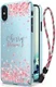 Ringke Design Slim Apple iPhone X Cherry Blossom Sky Blue afbeelding 1