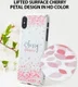 Ringke Design Slim Apple iPhone X Cherry Blossom White afbeelding 5