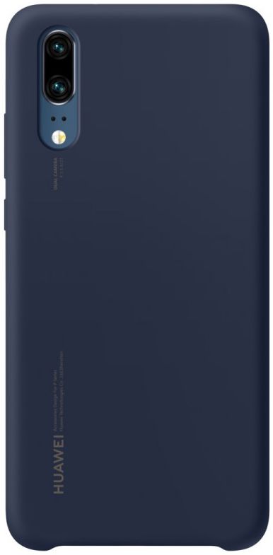 Huawei P20 Originele Silicon Case Blauw afbeelding 3