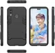 Hybride Huawei P20 Hoesje met Stand Zwart afbeelding 4