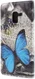 Samsung Galaxy A8 2018 Wallet Case Hoesje met print vlinder afbeelding 8