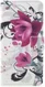 Samsung Galaxy A8 2018 Wallet Case Hoesje met print lotus afbeelding 1