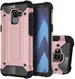 Samsung Galaxy A8 (2018) Hybride Hoesje Rose Goud afbeelding 2