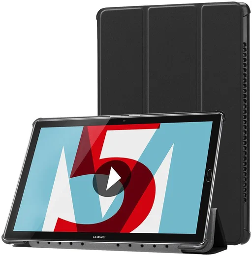 Huawei MediaPad M5 (10,8) Tri-Fold Front Cover Zwart afbeelding 1