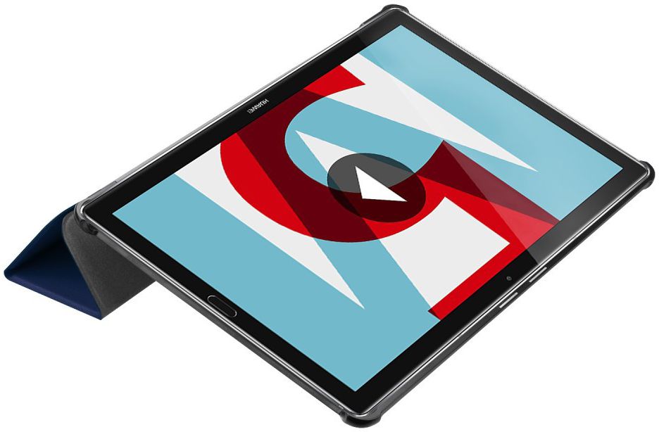 Huawei MediaPad M5 (10,8) Tri-Fold Front Cover Donker Blauw afbeelding 6
