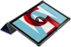 Huawei MediaPad M5 (10,8) Tri-Fold Front Cover Donker Blauw afbeelding 6
