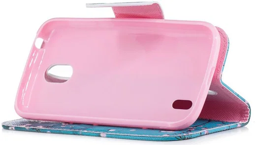Nokia 1 Portemonnee Hoesje met Print Bloemen afbeelding 3