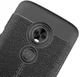 Motorola Moto E5 Hoesje TPU met Lederen Textuur Zwart afbeelding 7