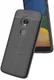 Motorola Moto E5 Hoesje TPU met Lederen Textuur Zwart afbeelding 8