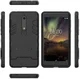Nokia 6 (2018) Hybride Hoesje met Kickstand Zwart afbeelding 6