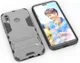 Huawei P20 Lite Hybride Hoesje met Standaard Grijs afbeelding 5
