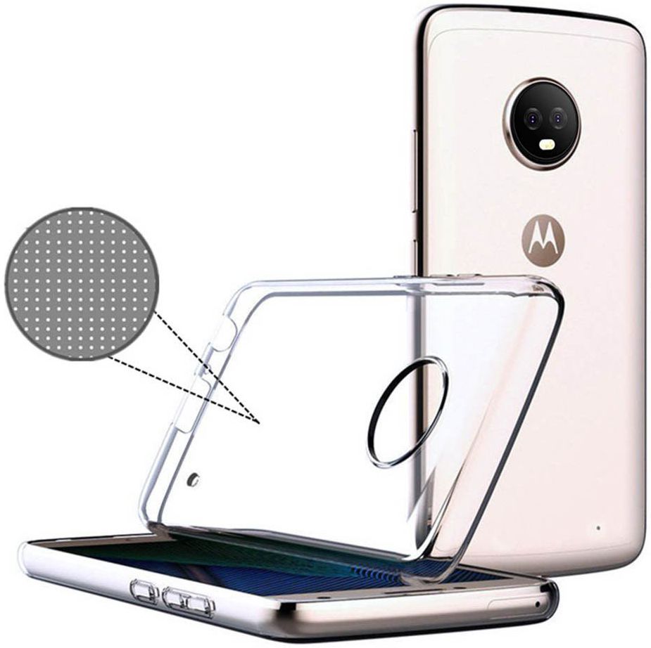 Motorola Moto G6 Hoesje Dun TPU Transparant afbeelding 4