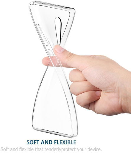 Motorola Moto G6 Hoesje Dun TPU Transparant afbeelding 5