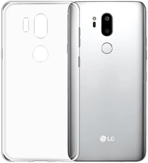 LG G7 Hoesje Dun TPU Transparant afbeelding 1