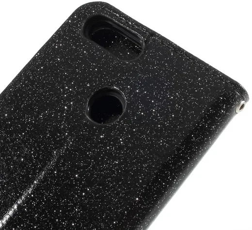 Huawei P Smart Bookcase Glitter Zwart afbeelding 8