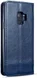 Samsung Galaxy S9 Lederen Portemonnee Hoesje met Lanyard Blauw afbeelding 10