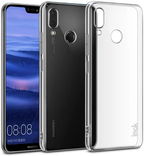 IMAK Crystal II Series Huawei P20 Lite Hoesje Hard Plastic Transparant afbeelding 2