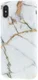 iPhone X Marmer Design TPU Hoesje Goud afbeelding 3