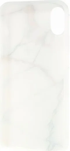 iPhone X Marmer Design TPU Hoesje Goud afbeelding 4
