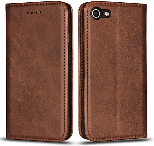 iPhone 7/8 Premium Bookcase Bruin afbeelding 2