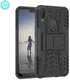 Huawei P20 Lite Robuust Hybride Hoesje Zwart afbeelding 5