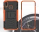 Huawei P20 Lite Robuust Hybride Hoesje Oranje afbeelding 3