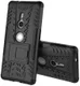 Sony Xperia XZ2 Hybride Hoesje met Kickstand Zwart afbeelding 3