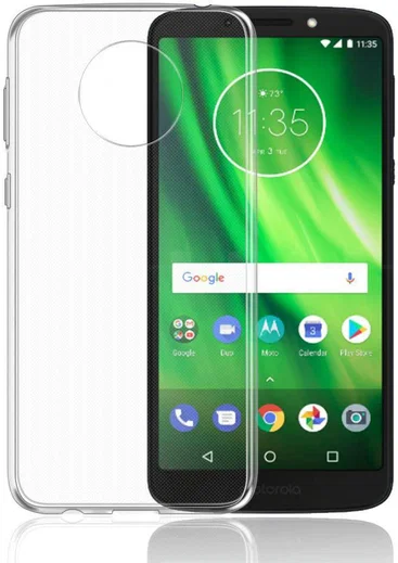 Motorola Moto G6 Play Transparant Hoesje afbeelding 1