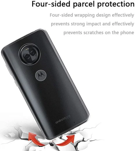 Motorola Moto G6 Play Transparant Hoesje afbeelding 2
