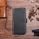 Nokia 7 Plus Echt Lederen Wallet Stand Hoesje Zwart afbeelding 9