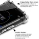 IMAK Sony Xperia XZ2 Compact Hoesje met Screenprotector Transparant afbeelding 4