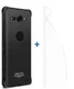 IMAK Sony Xperia XZ2 Compact Hoesje met Screenprotector Metaal Zwart afbeelding 7