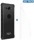 IMAK Sony Xperia XZ2 Compact Hoesje met Screenprotector Metaal Zwart afbeelding 1