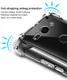 IMAK Sony Xperia XZ2 Compact Hoesje met Screenprotector Metaal Zwart afbeelding 3