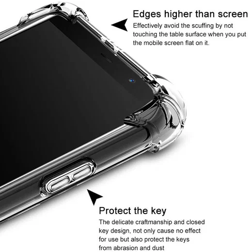 IMAK Sony Xperia XZ2 Hoesje TPU met Screenprotector Transparant afbeelding 5