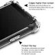 IMAK Sony Xperia XZ2 Hoesje TPU met Screenprotector Transparant afbeelding 5