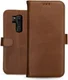 Rosso Deluxe LG G7 Hoesje Echt Leer Book Case Bruin afbeelding 13