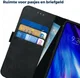 Rosso Deluxe LG G7 Hoesje Echt Leer Book Case Zwart afbeelding 6