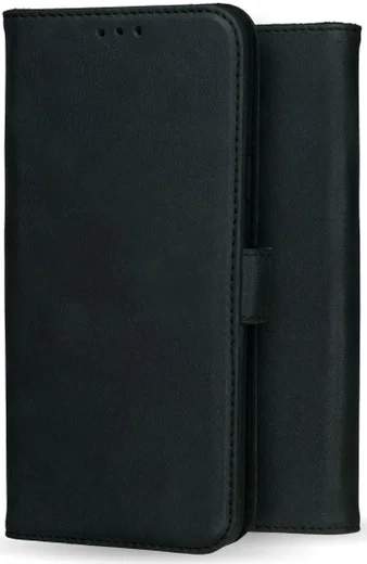 Rosso Deluxe Nokia 7 Plus Hoesje Echt Leer Book Case Zwart afbeelding 6
