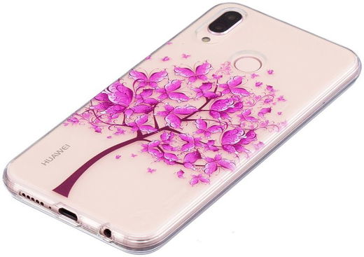 Huawei P20 Lite TPU Back Cover met Tree Print afbeelding 2