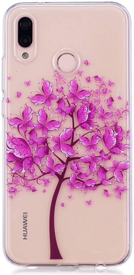 Huawei P20 Lite TPU Back Cover met Tree Print afbeelding 5